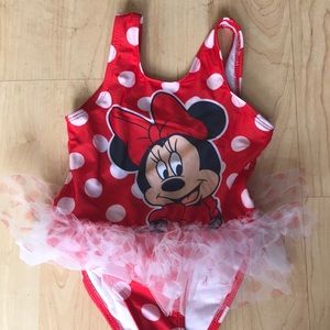 NWOT Minnie Mouse 🐭 Bathing suit one piece